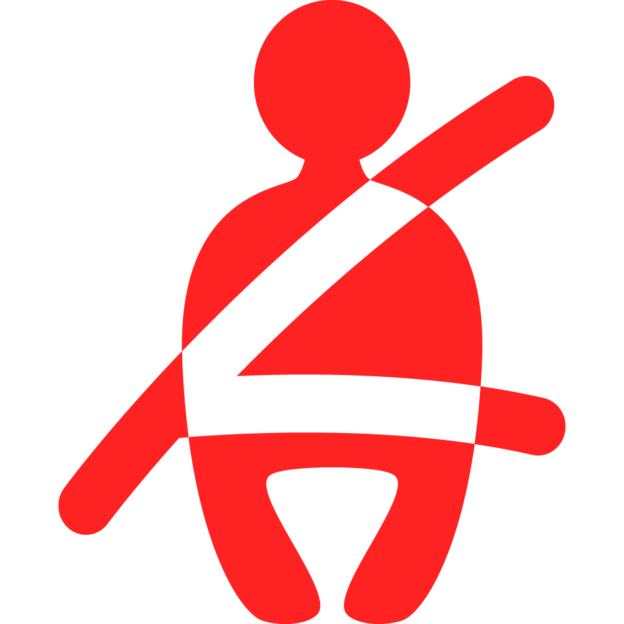 Symbol bezpečnostného pásu