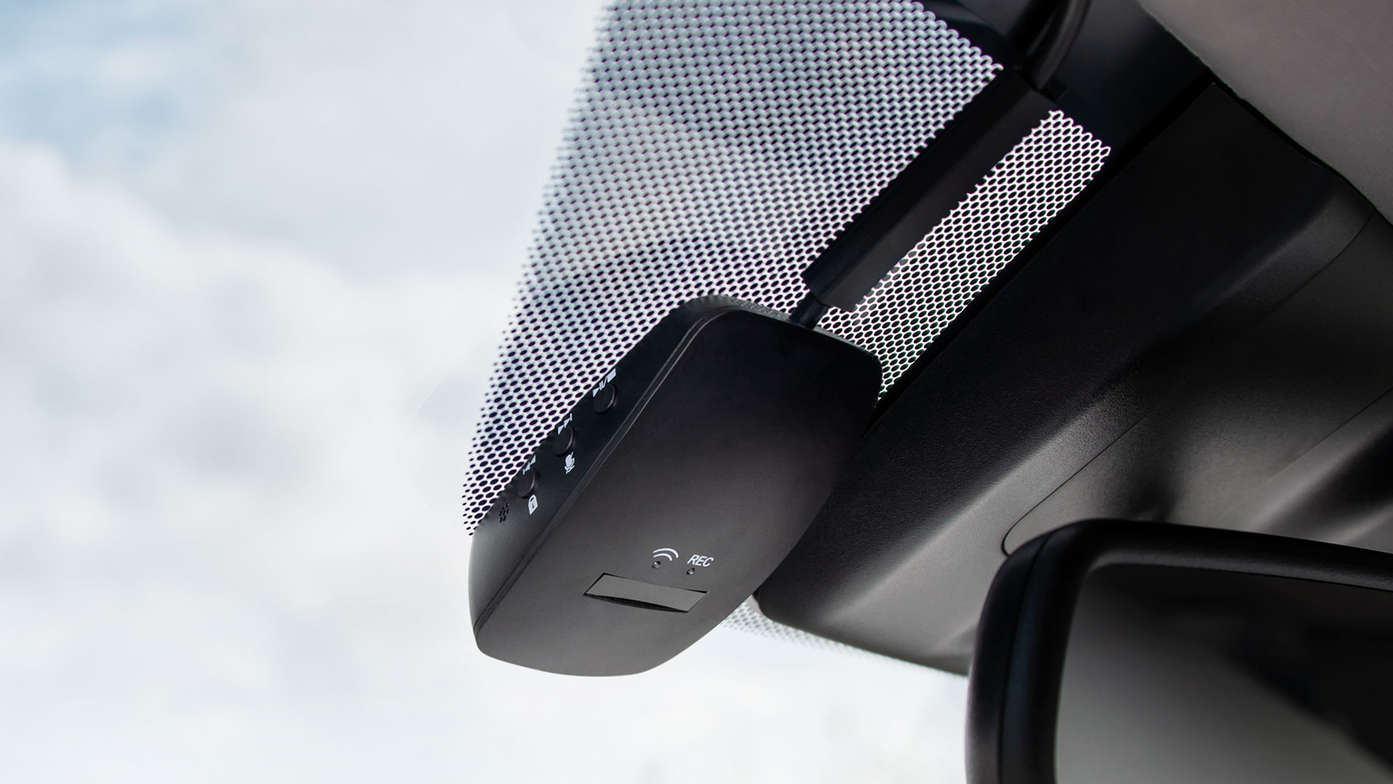 Detailný pohľad na nový záznamník jazdy modelu Honda CR-V Hybrid